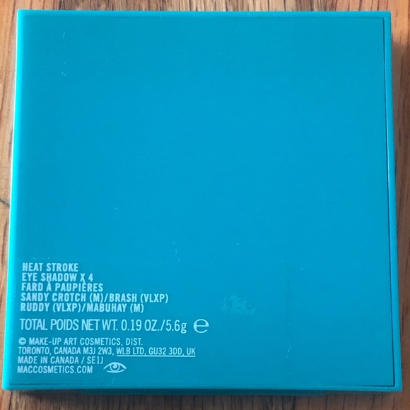 Patrick Starrr Heat Stroke e/s palette - Picture 3 of 3